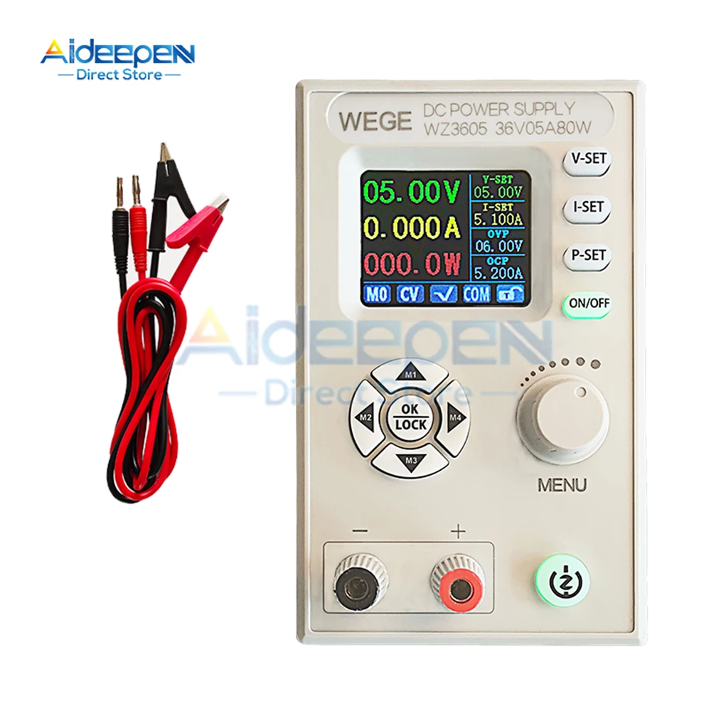 WZ3605 Anti-backflow Adjustable Digital Control DC Power Supply Buck-boost Charging Module Constant Voltage Constant Current 36V