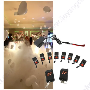 

Wedding Remote Control Balloon Kit For Exploding Blaster Balloon Machine Bride Party Decoration Birthday Baby Gender Boy or Girl