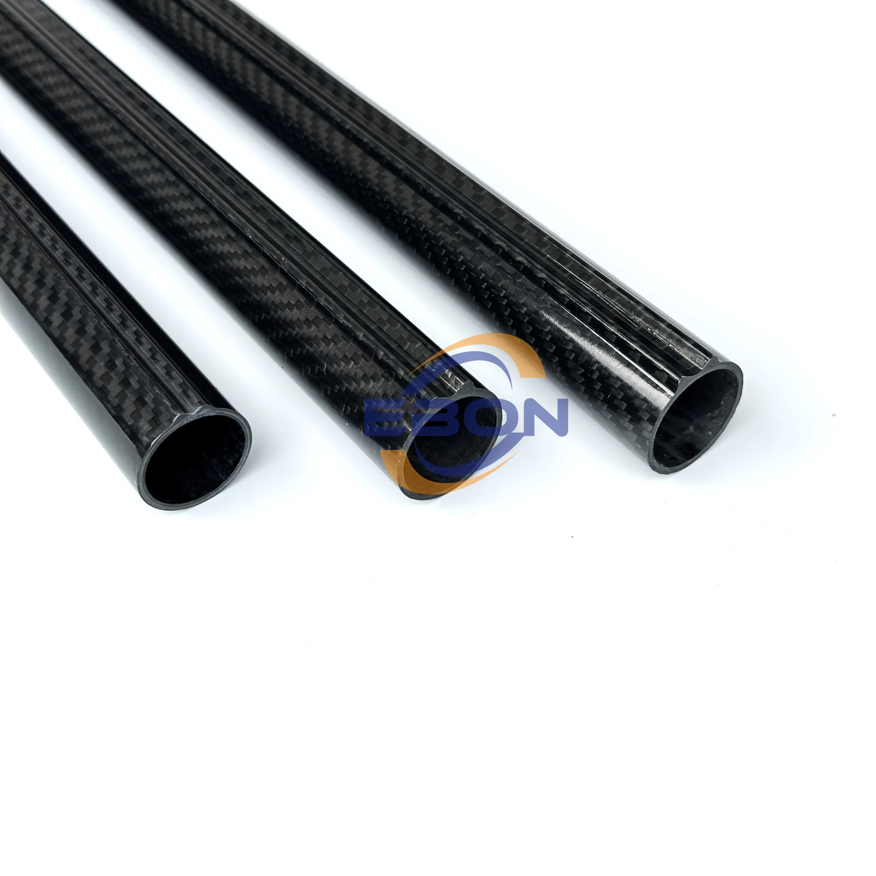 Ebon หลอดคาร์บอนไฟเบอร์26มม. x 30มม. 26มม. x 31มม. 28มม. x 32มม. คาร์บอนไฟเบอร์
