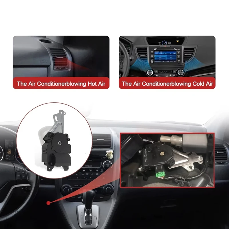 

79160-SNE-A01 7Pin Car Air Heater Climate Control Actuator HVAC Air Blend Door Actuator For Honda Civic CRV 2006-2011