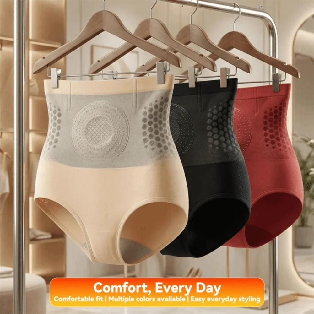 Shorts Moldeadores de Cintura Alta, Compresión Abdominal, Sin Costuras, Quema Grasa, Ropa Interior de Compresión