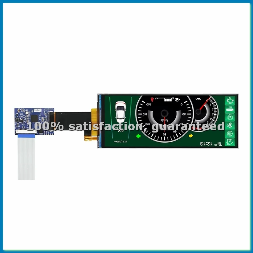 

IPS TFT LCD-дисплей с полным углом обзора, модуль типа Bar, 6.2 дюйма, 360x960, интерфейс SPI+RGB, B-ABWO