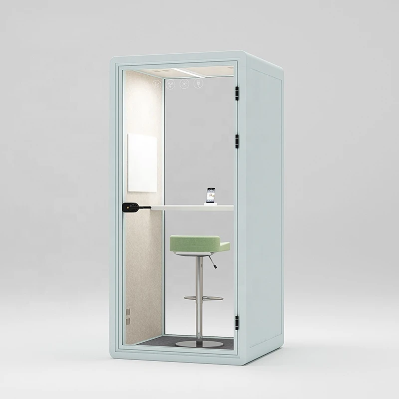 Office cubicle rooms easy assemble cubicle partition rooms acoustic silent call phone booth