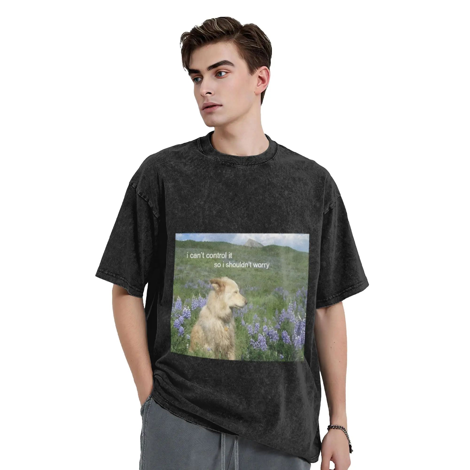meditations Unique Cool A Vintage Oversized Cotton Unisex T-Shirts