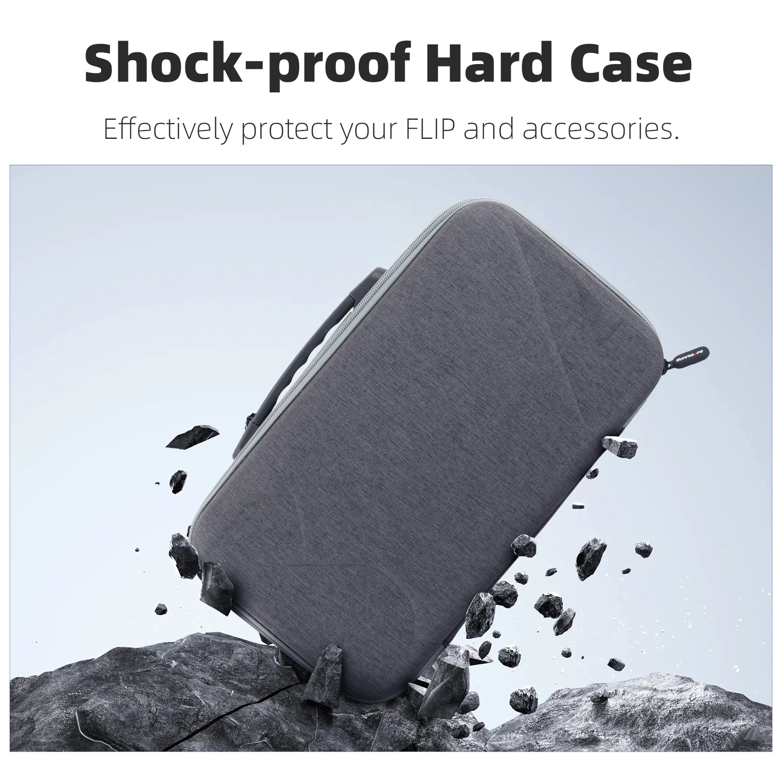 حقيبة حمل محمولة لـ DJI Flip حقيبة يد مقاومة للصدمات حقيبة سفر مقاومة للسقوط لـ DJI Flip RC 2/RC N3 ملحقات طائرة بدون طيار