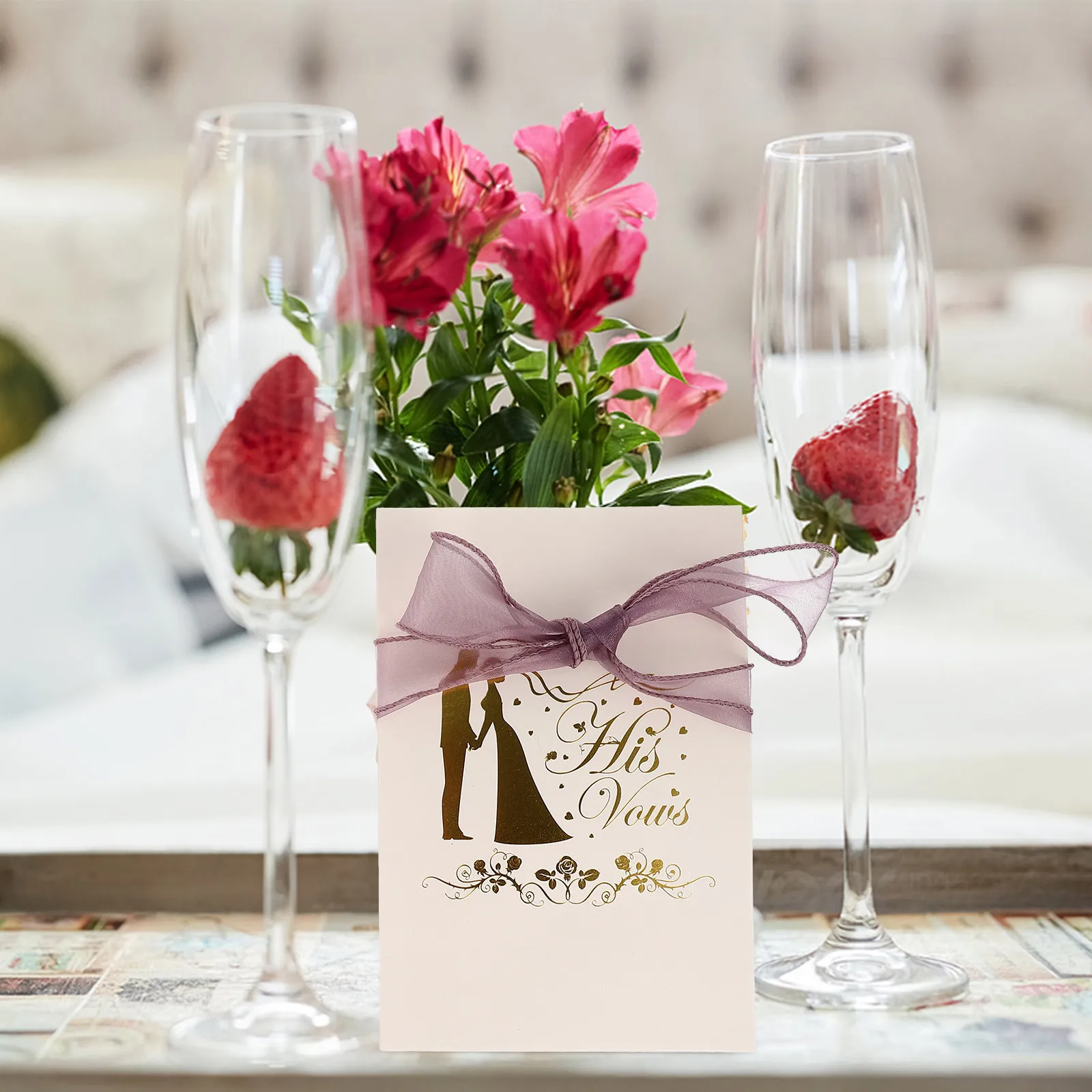 

Набор из 10 карточек для свадебных обетов (для него и для нее) из премиальной бумаги с бантом, для свадебного вечера, свадебные принадлежности, карточки для обетов