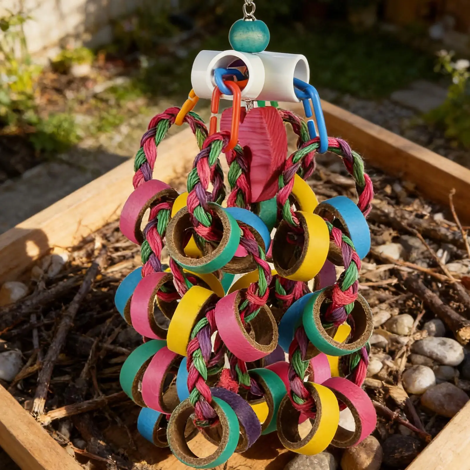 

Игрушки для птиц: перья для лазания, декоративные элементы, игрушки для поиска корма для волнистых попугаев, неразлучников, арах, корелл. Для дома, улицы, двора.