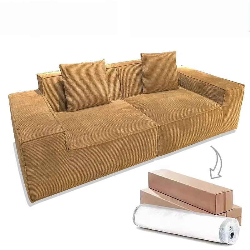 

Современный складной тканевый диван, наполненный чистым пенополиуретаном, трехместный, для квартиры, гостиной, отеля, компактный диван.