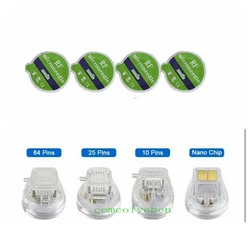 Disposable Consumable Insulated RF Cartridges Beauty Fractional RF Cartridge Gold 10/25/64 Pins Nano Replacement