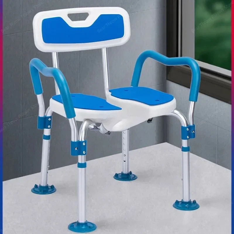 Folding Disabled Shower Seat Elderly Persons Care Products Shower Seat Ultralight Designer Silla Para Ducha Bathroom Furniture