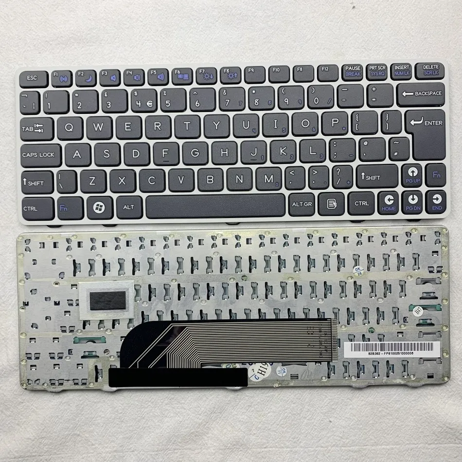 

UK Laptop Keyboard For Teclado Netbook EXO ES10 N230 N210 N201 G4 G5 G6 82B382-FP8100 UK Layout