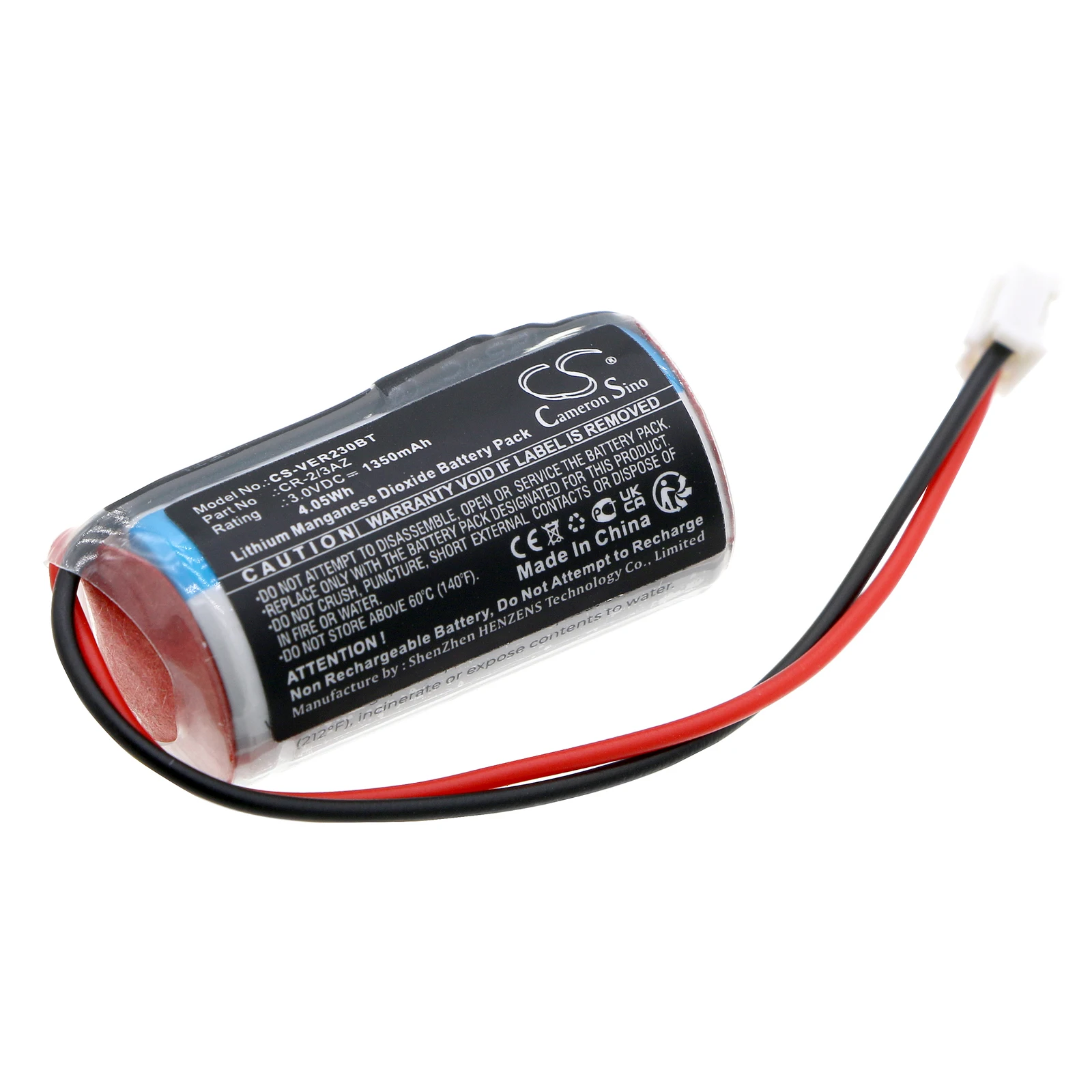 

3.0V 1350mAh Alarm System Battery for Verisure Roykvarsler Voice Sirene Nattsikringspanel Voiceq Camera Detector Night Contro