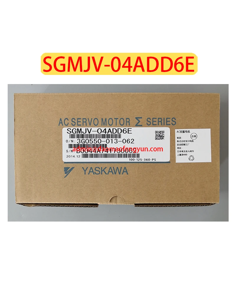Genuine Original Product SGMJV-04ADD6E Brand new Servo motor，SGMJV 04ADD6E，Fast shipping