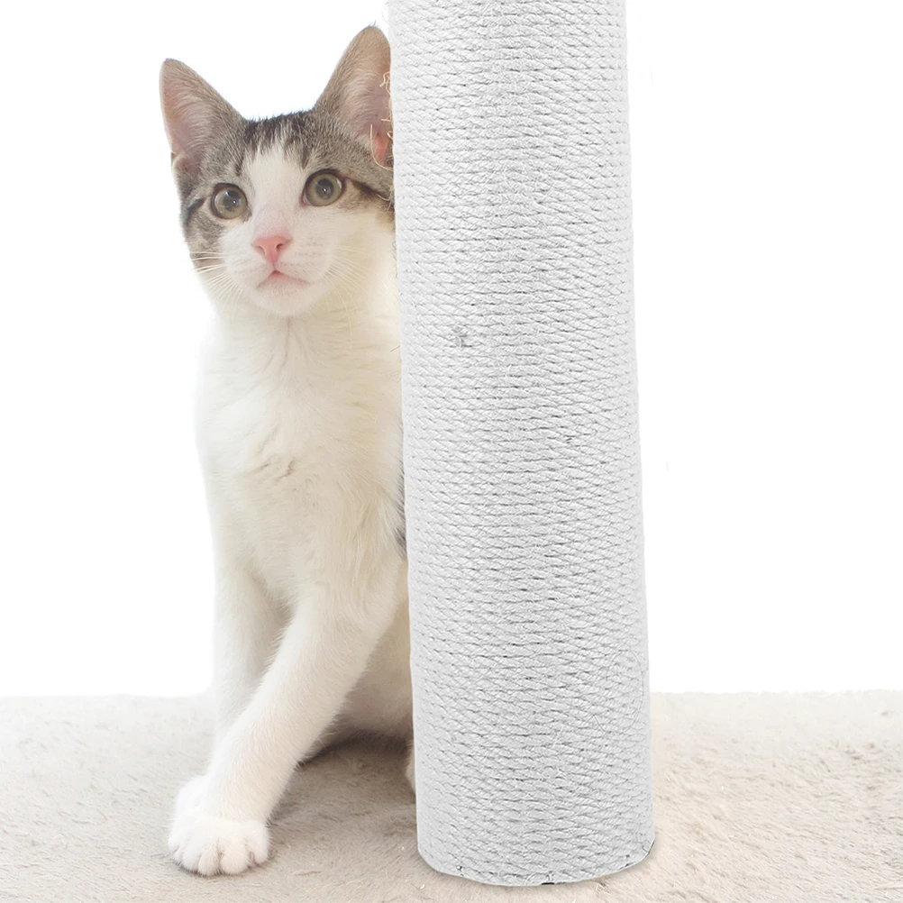 

Sisal Cat Post Replacement Tall Scratcher Cats Furniture Protection Easy Diy Cat Scratcher Post Assembly Pet Supplies