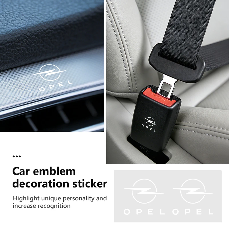 Car Interior Dekoration Stickers Badges Auto Styling For Opel Corsa D Astra G H J K F Mokka C Zafira B Vectra view 2
