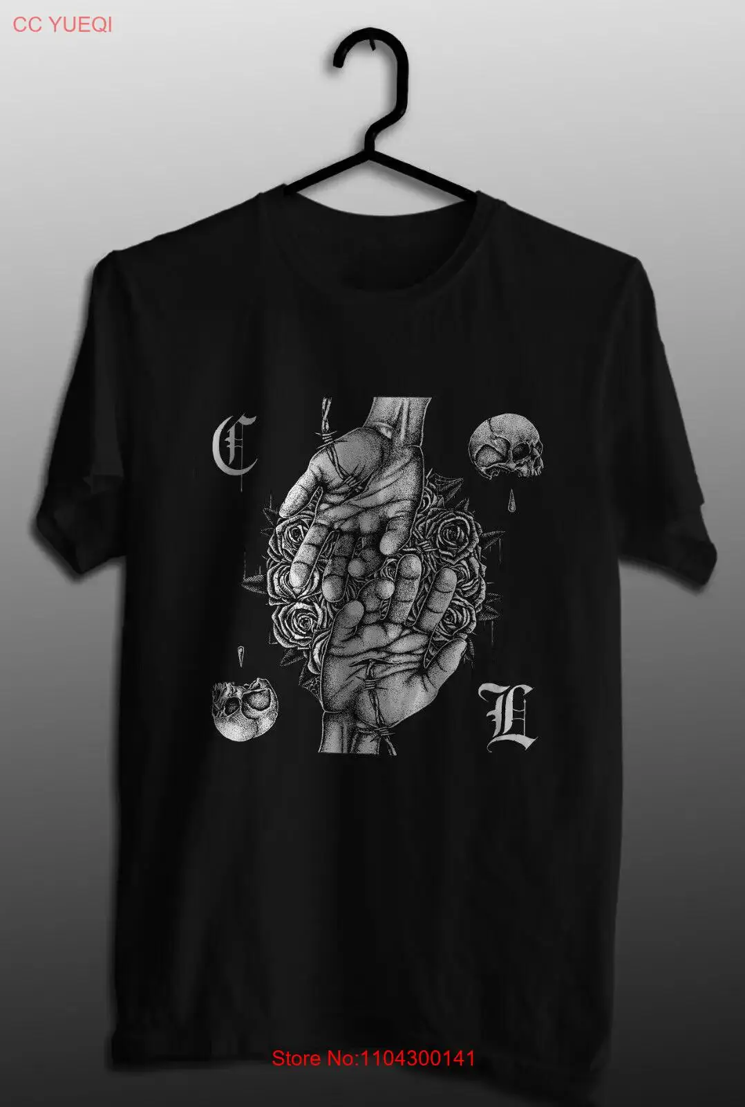 تي شيرت Cult Leader Lightless Walk بغلاف ألبوم Metalcore جديد ومحدود بأكمام طويلة أو قصيرة