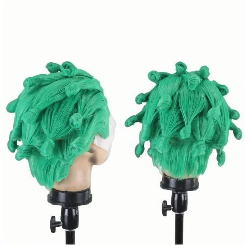 골든 윈드 쇼콜라타 코스프레 가발 맞춤형 드레드락 볼 스타일 애니메이션 캐릭터 가발 의상 파티용
