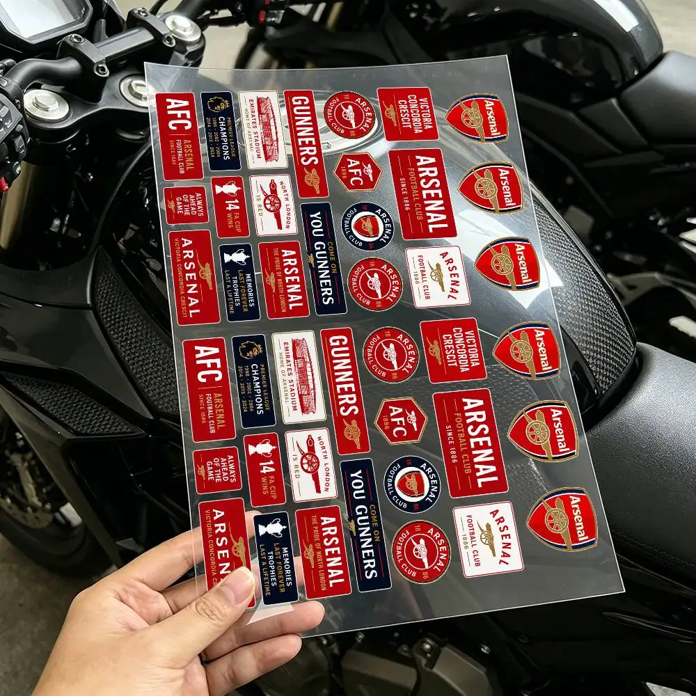 A-rsE-nA-l Vinyl Multi Scene Reflective Scratch Cover Stickers Fit Auto Motorcycle Helmet Refrigerator - view 5