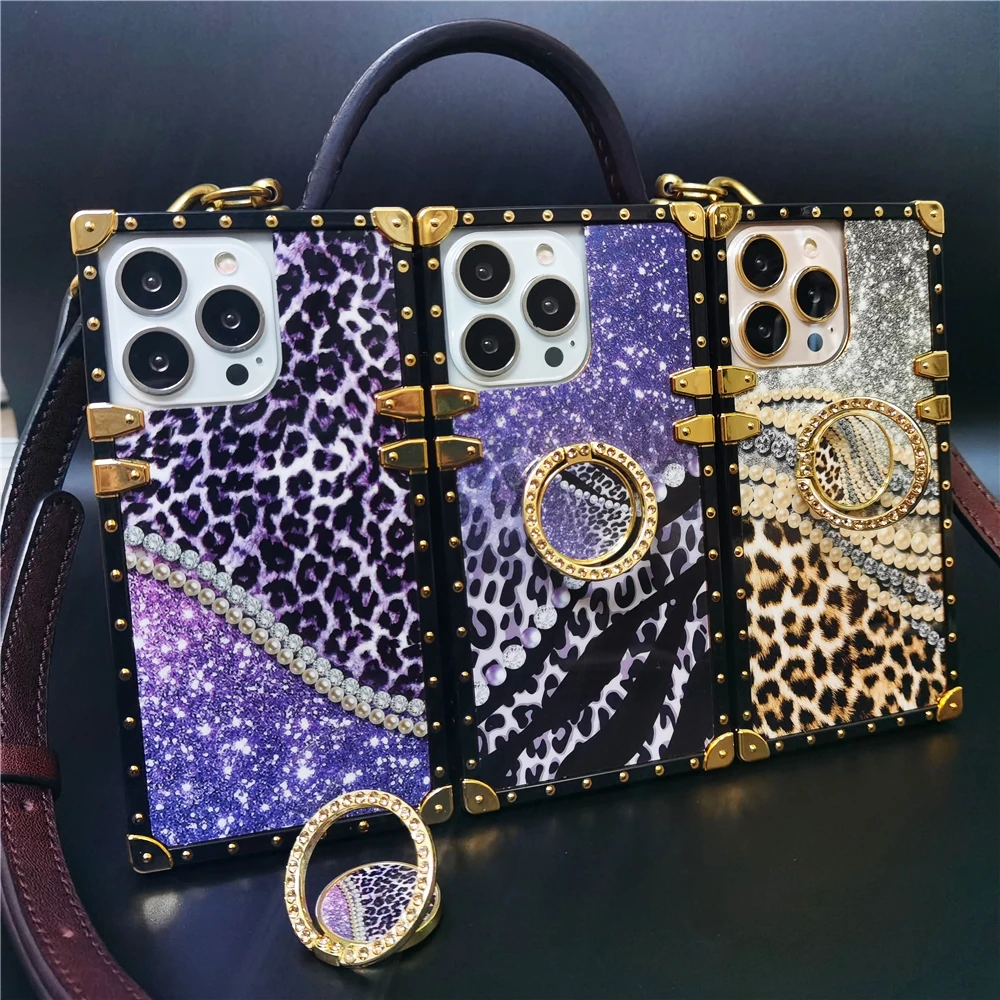 

Luxury Bling Glitter Diamonds Pearl Leopard Cover For Google Pixel 8 Pro Pixel 6 PRO Soft Phone Case For Google Pixel 7 Pro 7A
