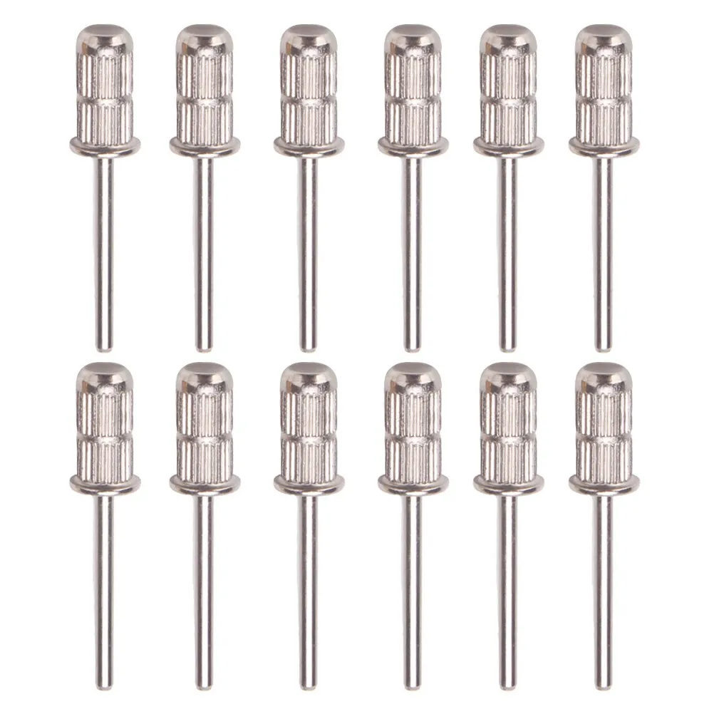 Set di 12 Punte per Lucidatura Unghie, Accessori Premium per Trapano Elettrico, Set Efficiente per Manicure e Levigatura