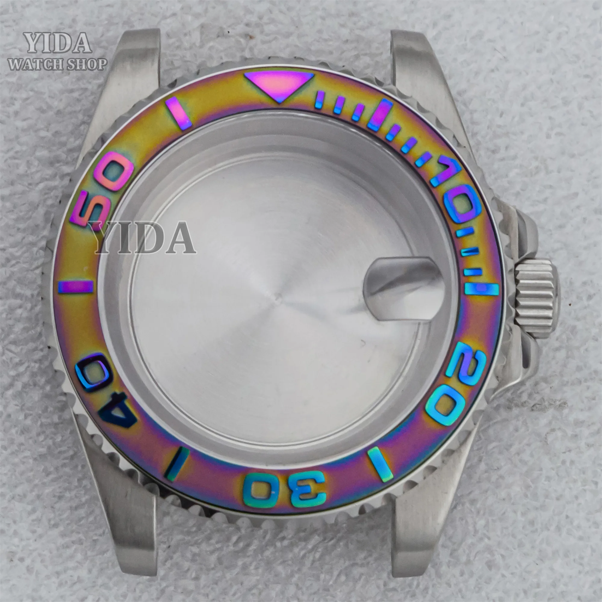 

NH35 Case 316L Stainless Steel WatchCase Ceramic Bezel Sapphire Crystal For SUB GMT NH35 NH36 Movement Accessories Repair Tools