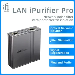 iFi LAN iPURIFIER PRO Optical Isolation brings even greater silence Ethernet noise filter with optical isolation for streamers a