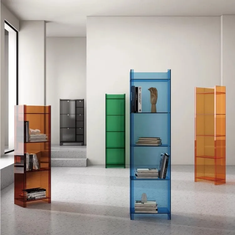 Factory Custom Acrylic Display Shelf Home Multi-layer Clear Kids Book Organizer Shelf Product Display Shelf
