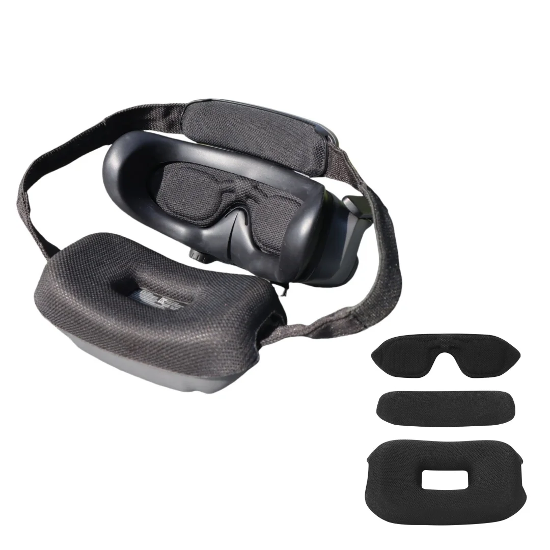 For DJI AVATA 2 Goggles 3 Forehead Pillow Cushion Back Brain Rest Cushion Goggles 3 Lens Protective Cover Accessory