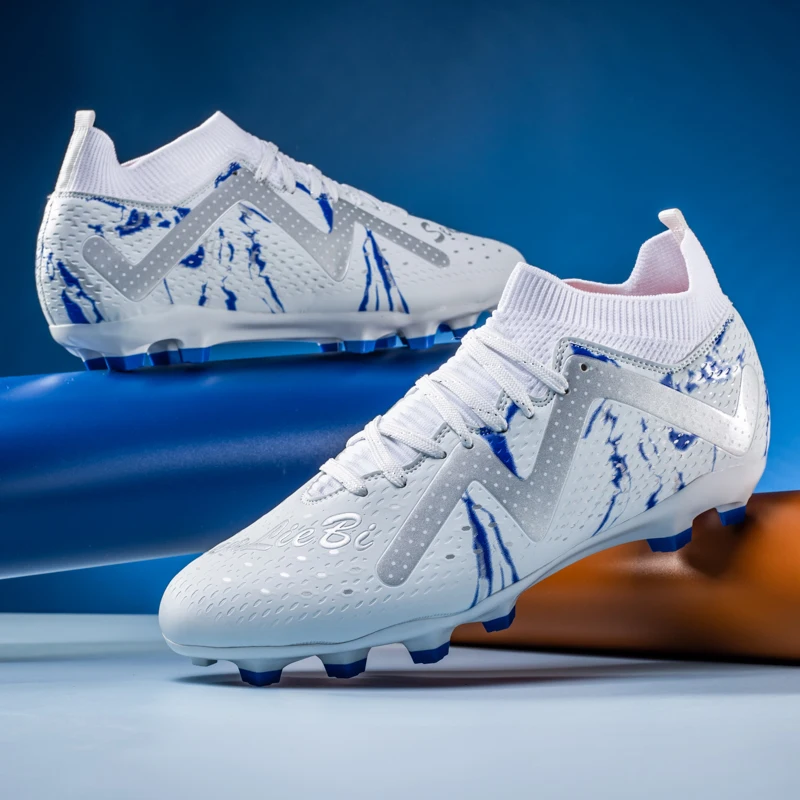 

Men Football Field Boots Professional Society Cleats Original Soccer Shoes Grass Training Non Slip Football Shoes