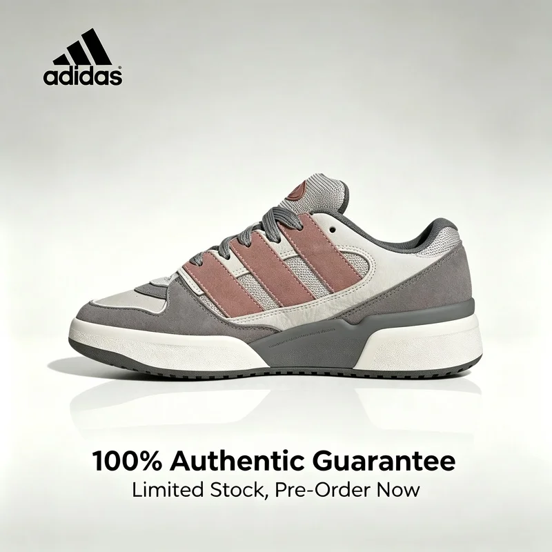 adidas Originals FORUM PUFFED Comfortable Cushioning, Durable, Low-Top Retro Basketball Shoes, Unisex, Brown JR8164