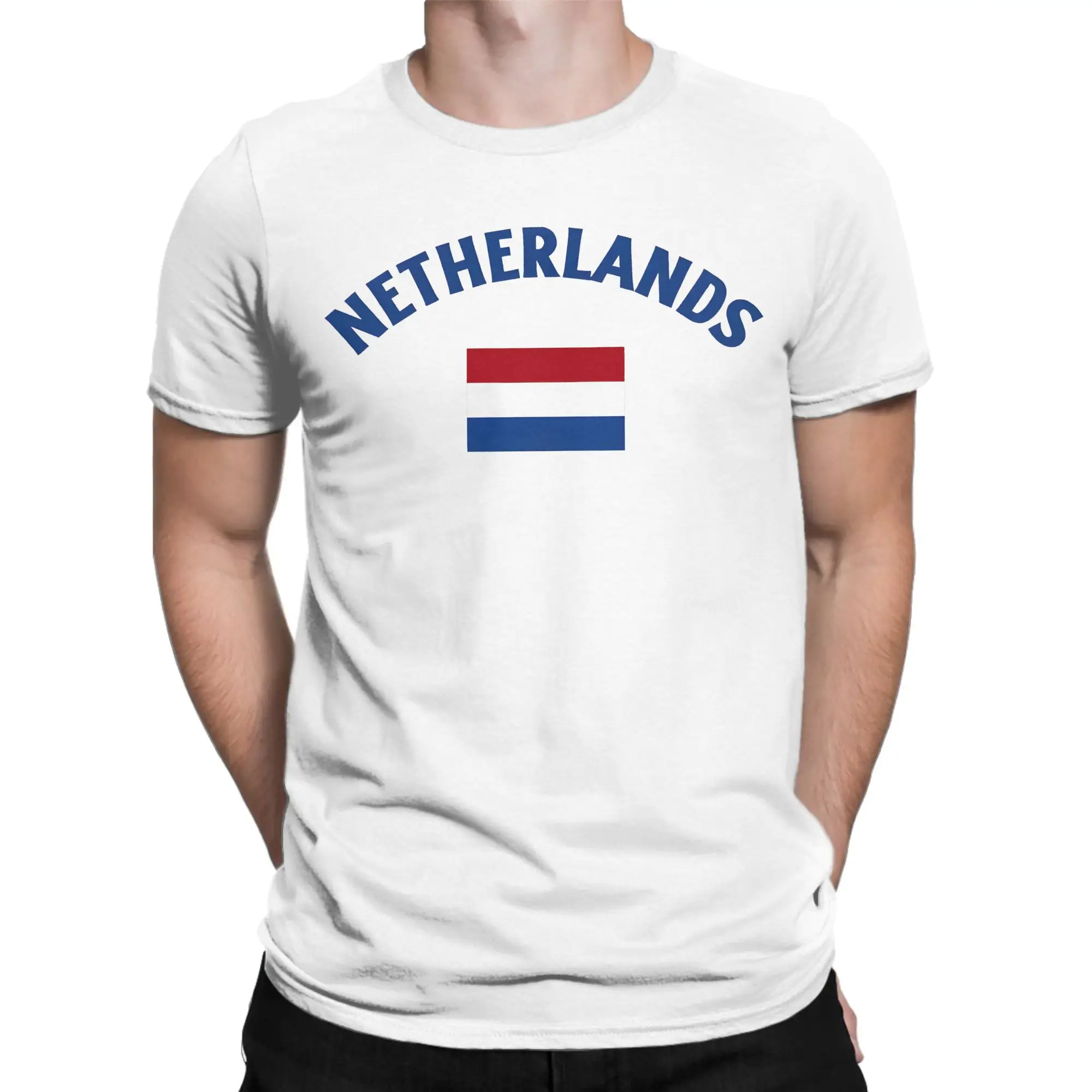 Netherlands Dutch Flag  T Shirt Summer  Streetwear T-Shirts Cotton Trendy Cool Tee Shirt For Men Casual Tops