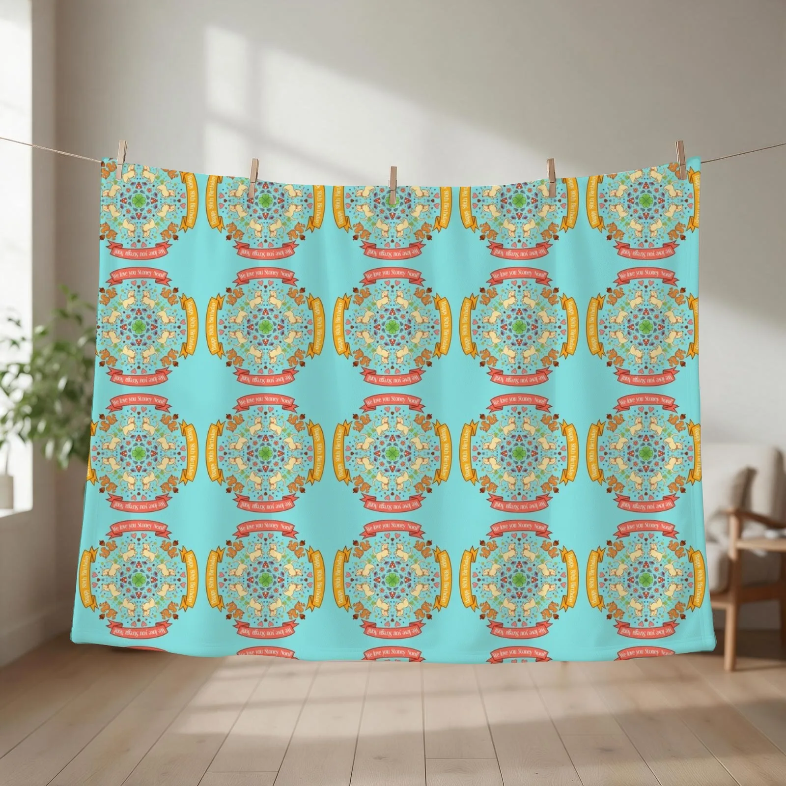 Farting Stone Throw Blanket couch cozy soft plush fuzzy picnic outdoor blanket