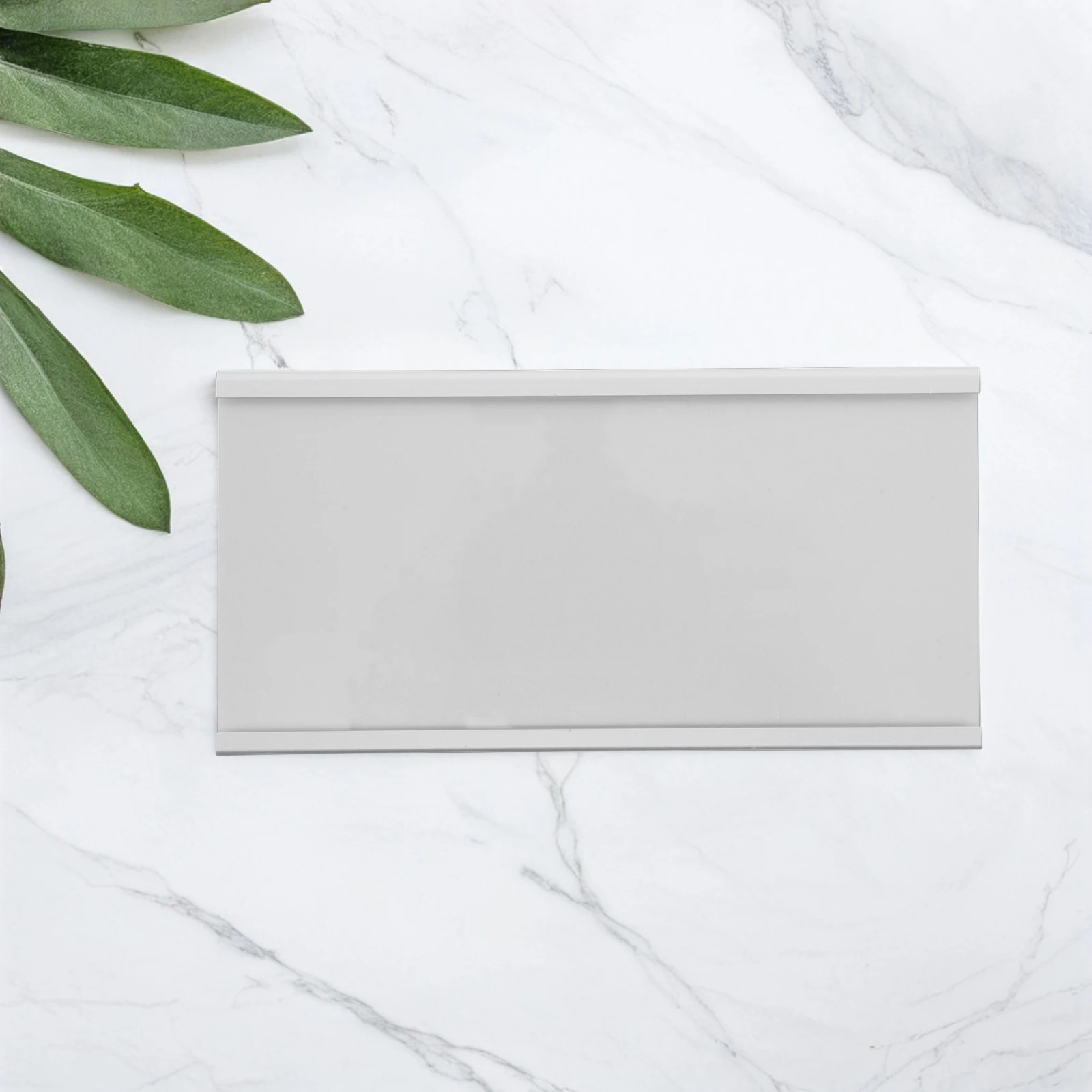 

Workstation Sign Desk Frame Aluminum Alloy Nameplate Metal Photo Door Plates for Office Card Holder Desktop Nameplates