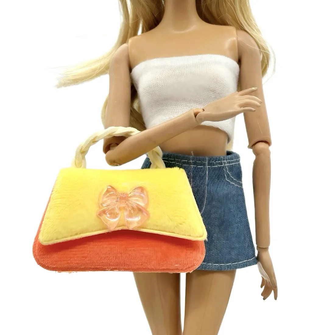 Multi Style Fashion Schönes Handtaschen-Outfit für 11,5-Zoll-30-cm-Puppe Viele Stile zur Auswahl Geschenke für Mädchen Puppenzubehör – Detail 6