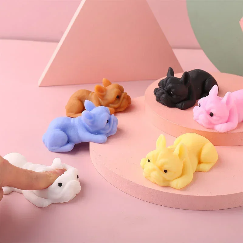 Squishy Dogs Anime Fidget Toys Puzzle simulazione creativa decompressione Toy Kawaii Dog antistress Toys Party Holiday Gifts