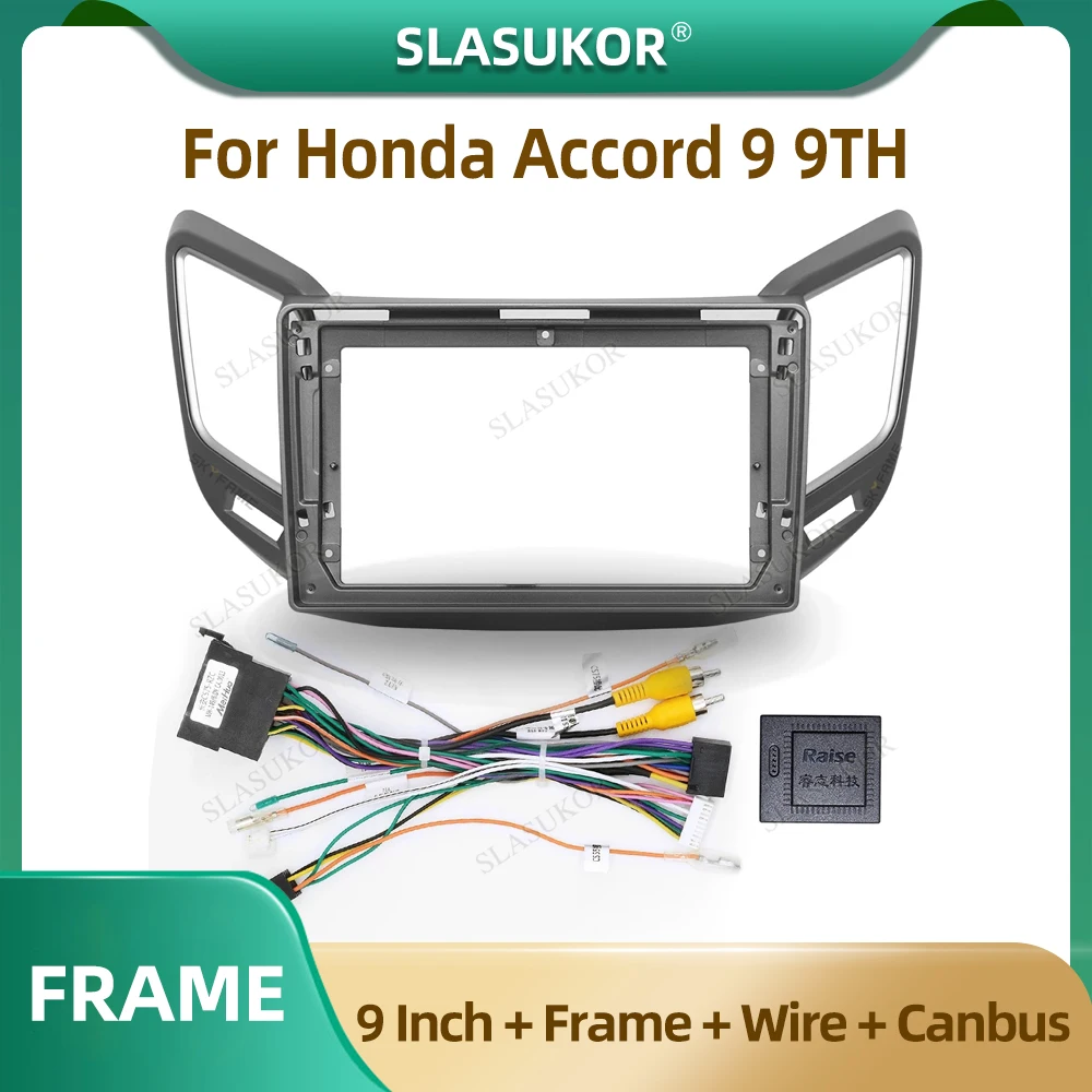 

9 Inch For Changan CS15 2016-2020 Car Radio Fascia Car Radio Panel Wire Sleeve Frame Dashboard Original Accessories