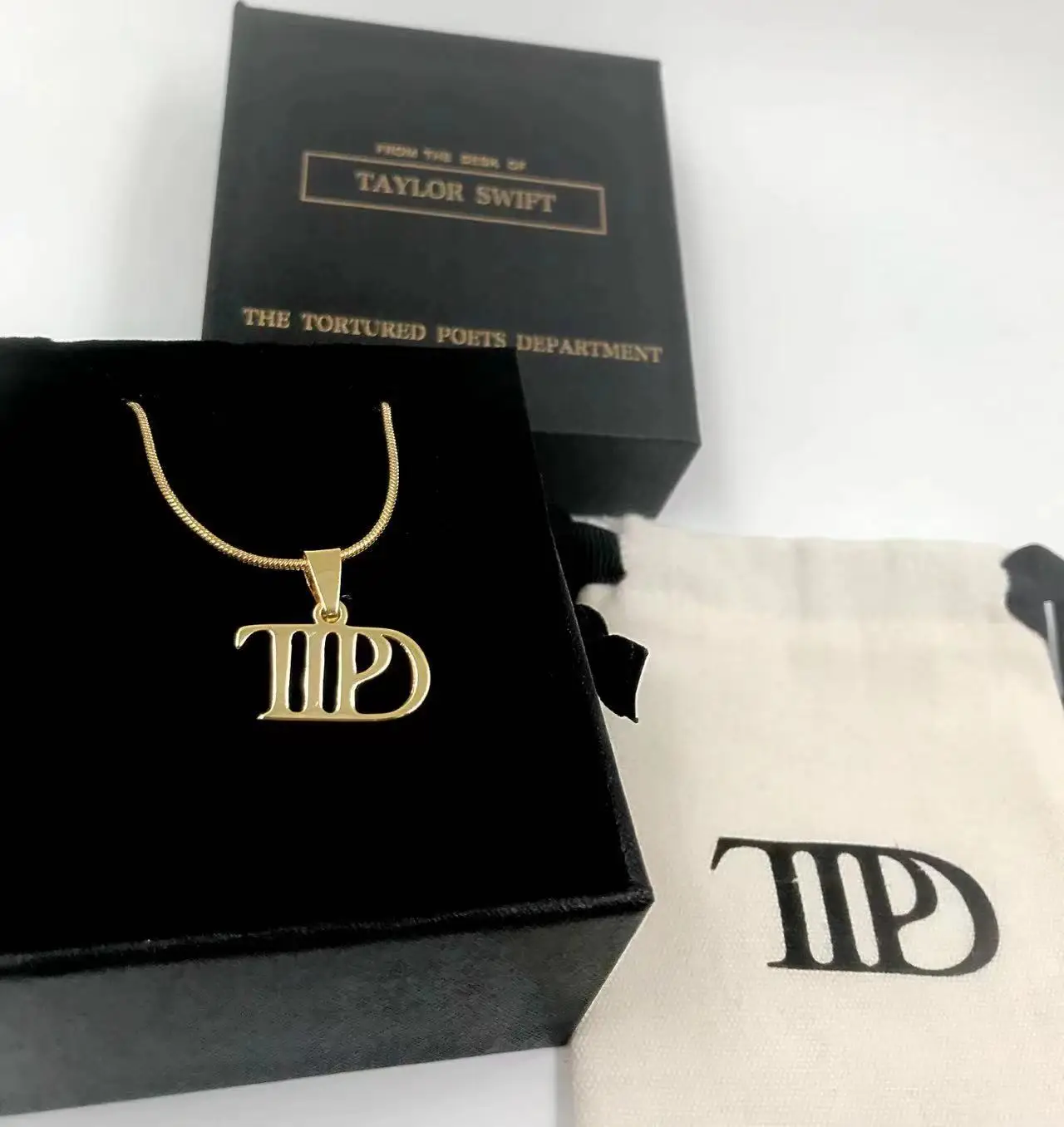 New Music Album TTPD Pendant Necklace Stainless Steel Chokers Taylor the Swift Tour Jewelry Gifts for Women Girls Fans