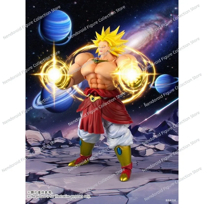 

In Stock Dragon Ball Demoniacal Fit DF SHF SSJ Legendary Berserker Broly Action Figure Toy Gift Model