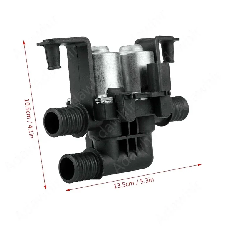 Detalle 2 de Electroválvula 64128374995 64128372016 Heater Control Valve Dual Solenoid Fits For BMW E39 530 540 E53 X5 525i 528i 530i 540i 906652 Otras válvulas