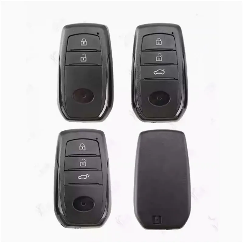 

2 шт., 2/3 кнопки, смарт-пульт дистанционного ключа для Toyota VENZA Harrier Crown Land Cruiser, замена