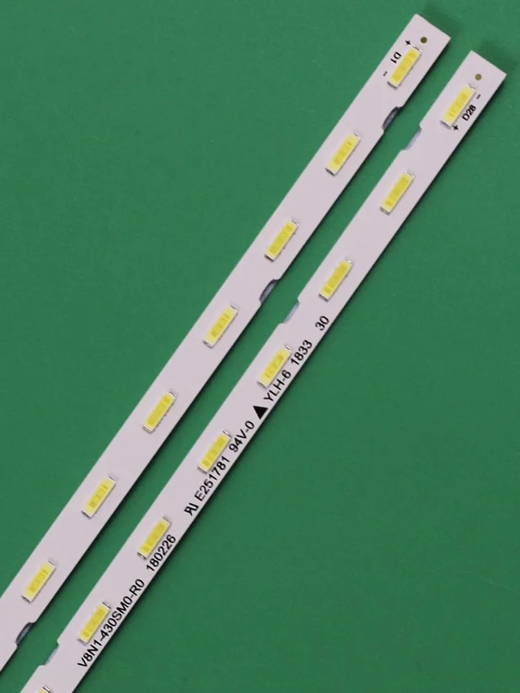 KIT 2 BARRAMENTOS LED-Fernseher UN43RU7100 UN43NU7100G