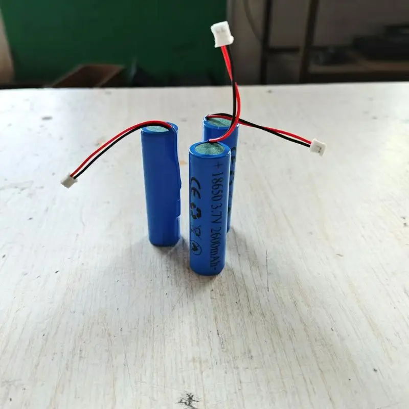 1S1P 18650 بطارية ليثيوم قابلة للشحن 3.7 فولت 2600 مللي أمبير مناسبة لفرشاة الأسنان الكهربائية سمّاعات بلوتوث 3 7 فولت قابلة للشحن #5