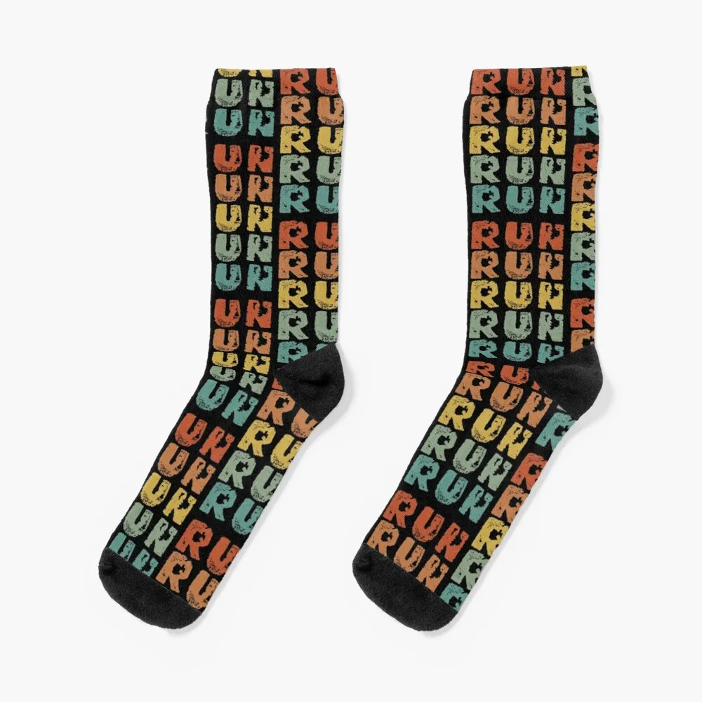 Run. Design for runners, track participants, long distance runners, sprinters Socks Women'S Socks