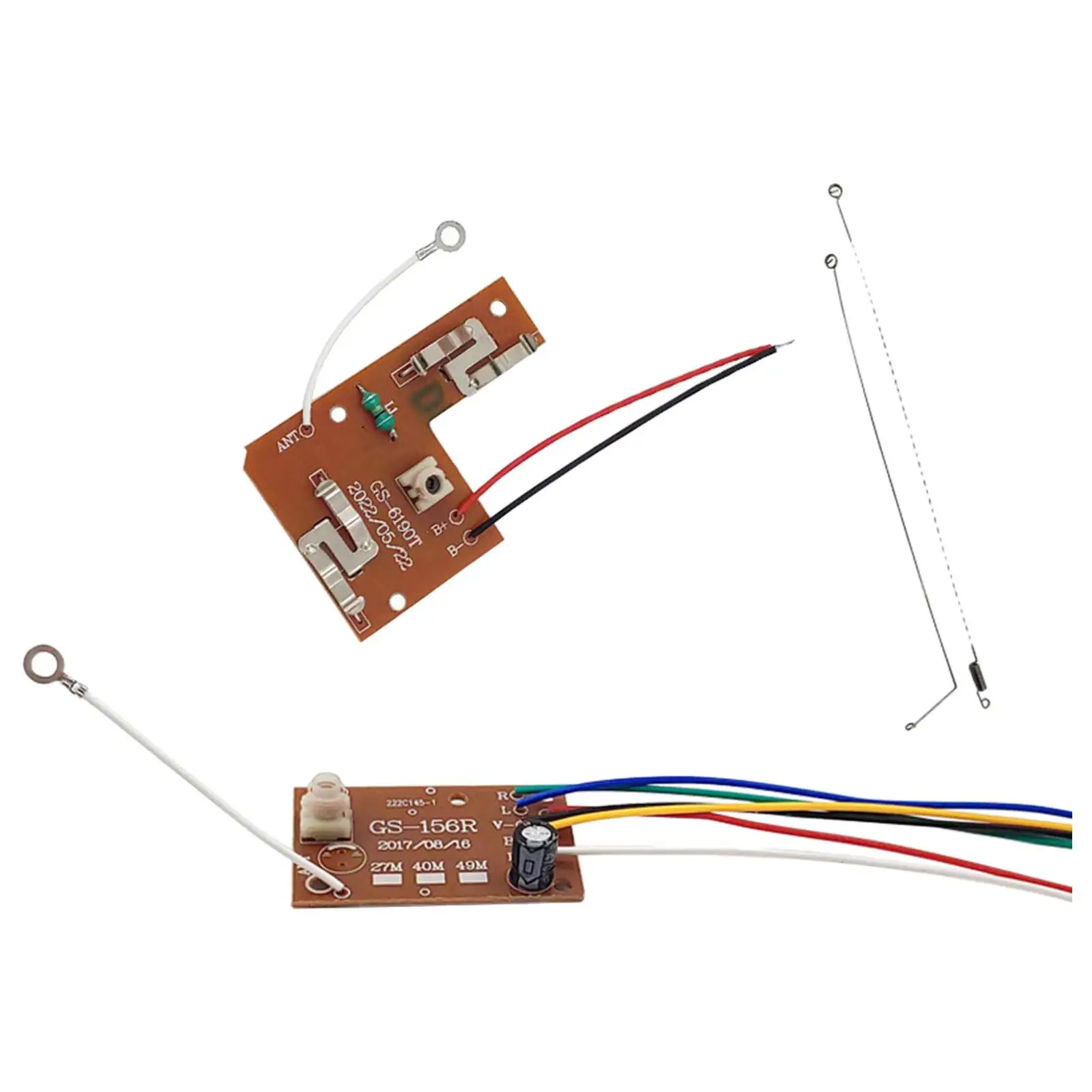 RC Car Transmitters Receiver Board 40MHz Circuit PCB for RC Hobby Car Crawler