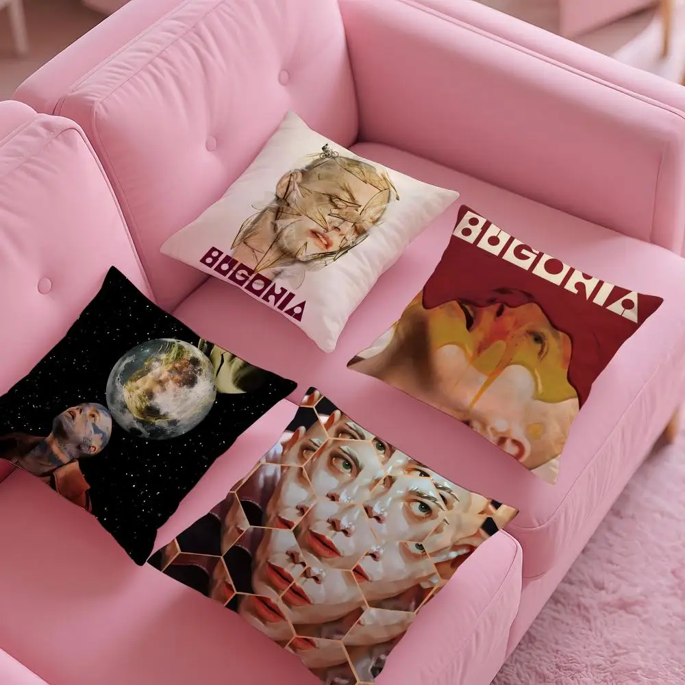العلوم الكوميديا فيلم B-bugonia كيس وسادة حريري قصير أفخم مع سحاب غير مرئي الغبار غطاء وسادة أريكة للديكور المنزل