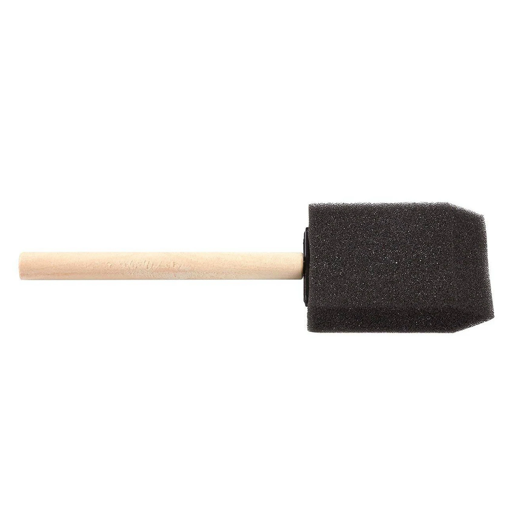 2 Inch Foam Sponge Wood Handle Paint Brush Set (Value Pack Of 80) - Lightweight, Durable And Great-A68E