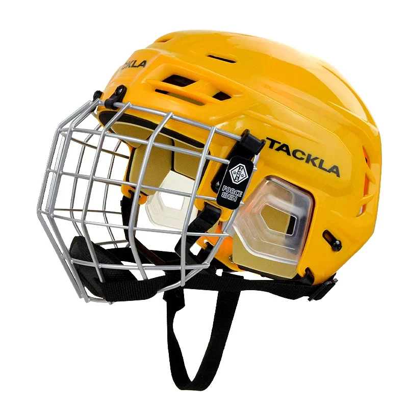 

Custom Professional Head Protection Ice Sport Helmet Safety Hockey Helmets for Adults Children