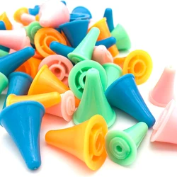 Colorful Knitting Needles Point Protectors 2 Different Sizes Needle Tip Stoppers For Knitting Craft Quilting Sewing Accessories