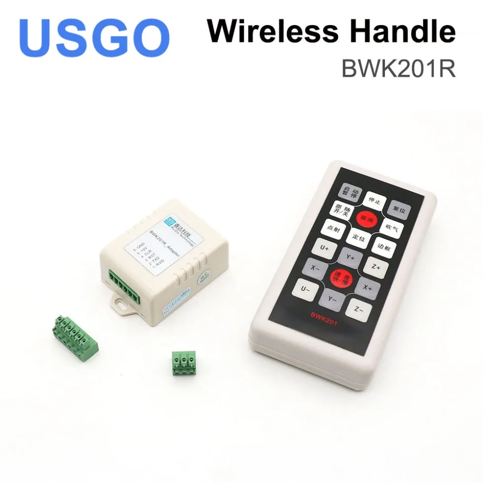 

USGO Rida BWK201R wireless operating handle For Co2 Laser Controller Rida RDC6442 RDC6442G RDC6442S