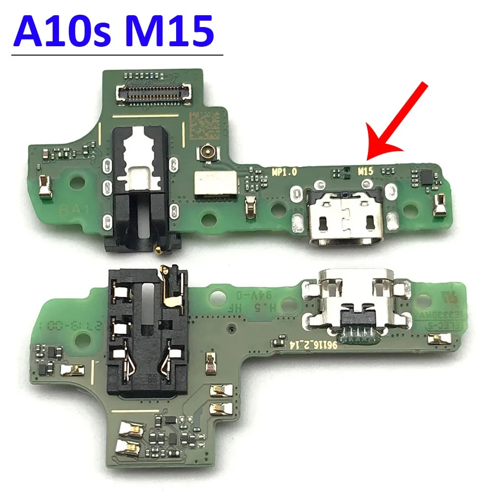 USB Charging Port Board Flex Cable Connector Parts For Samsung A10S A107 A107F A20s A207 A207F M12 M14 M15 M16